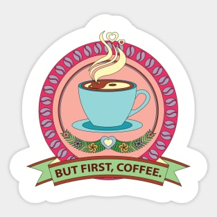 Coffee Dreamer Sticker